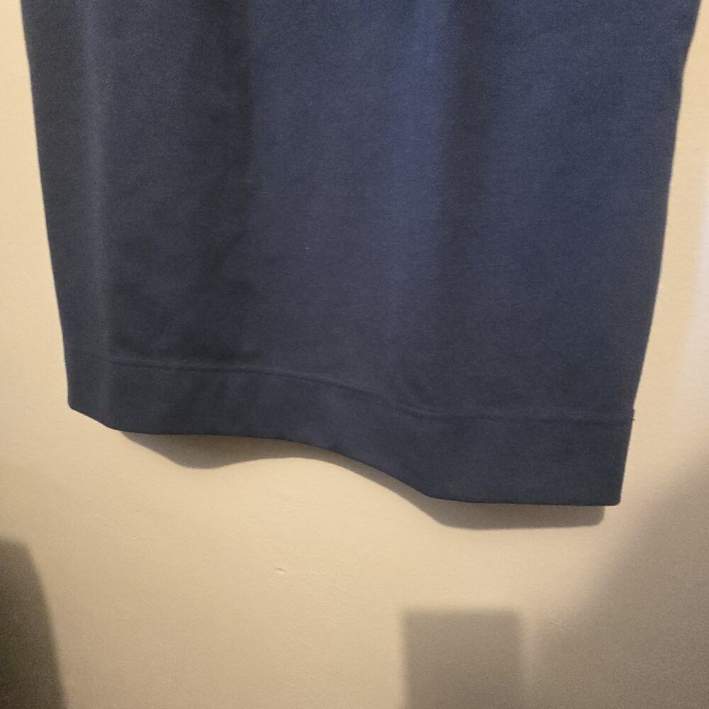 Banana Republic NEW Sleeveless Dress Womens MED Stretch Blue Preppy Business $69 - Picture 3 of 13